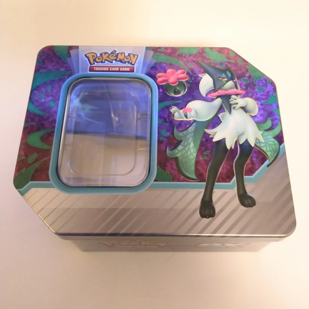 Pokemon TCG Paldea Partners Quaquaval, Skeledirge & Meowscarada EMPTY Tin Lot 3